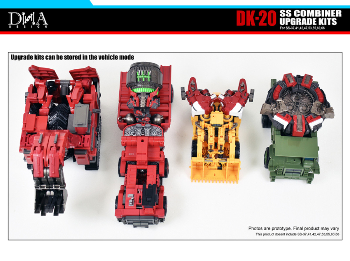E*d様 中古 スタジオシリーズ デバステーター+DNA DKー20初回特典あり DNA Design DK20 Studio Series Combiner Devastator Upgrade Kit