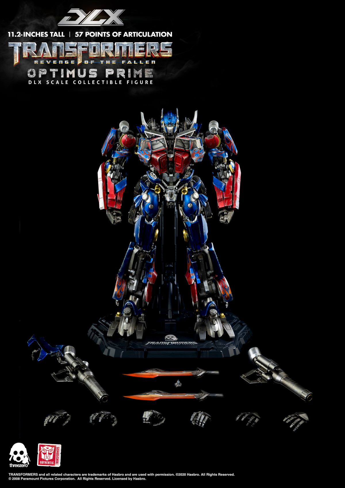 Threezero - Transformers Revenge of the Fallen - DLX Optimus Prime