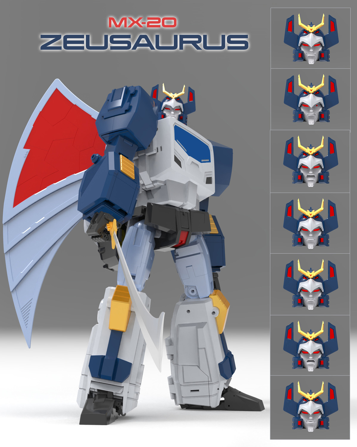 X-Transbots - MX-20 - Zeusaurus