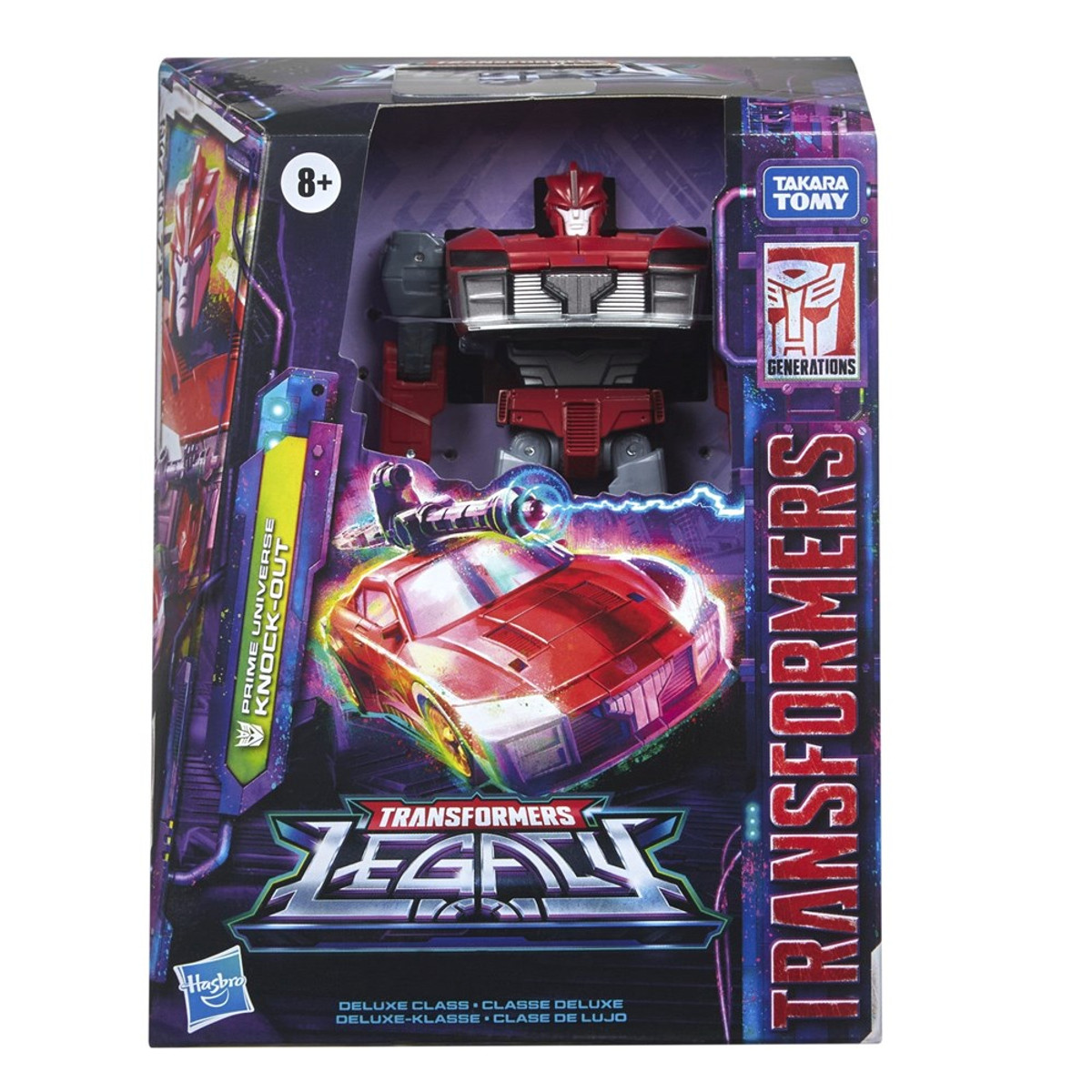 knock out transformers prime deluxe class hasbro robots in…