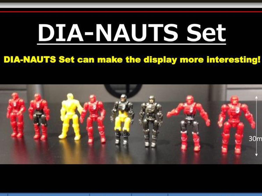 Diaclone Reboot - Dia-Nauts Set of 8