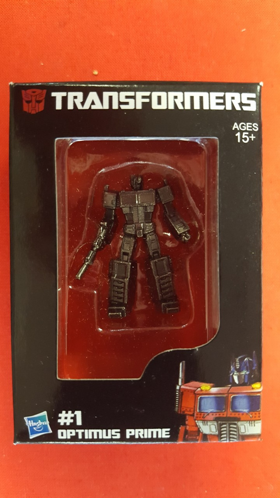 Masterpiece Inferno Promo Item: Diecast Optimus Prime