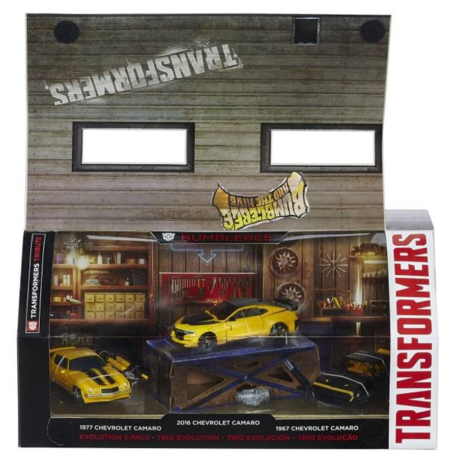 Transformers Tribute - Bumblebee Evolution 3 Pack