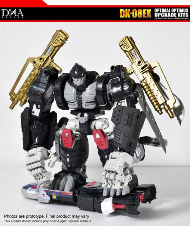 トランスフォーマー スローンオブザプライム　DNA DK-08EX DNA Design - DK-08EX Throne of the Primes Optimal Optimus Upgrade Kit