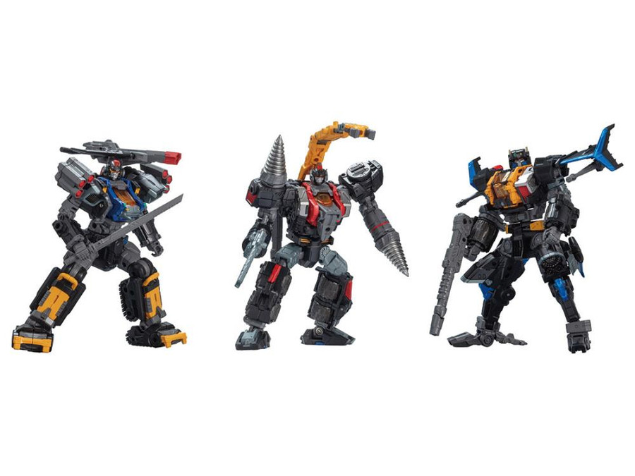 Diaclone Reboot - DA-46 Triverse Shadow Jetter Exclusive