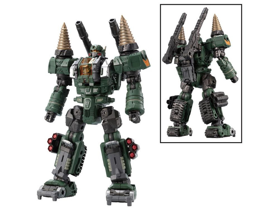 Diaclone Reboot - DA-51 Tiyverse Tridigger (Cosmo Version) Exclusive