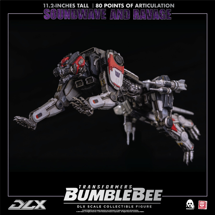 Threezero (ThreeA) - Bumblebee Movie: DLX Soundwave and Ravage