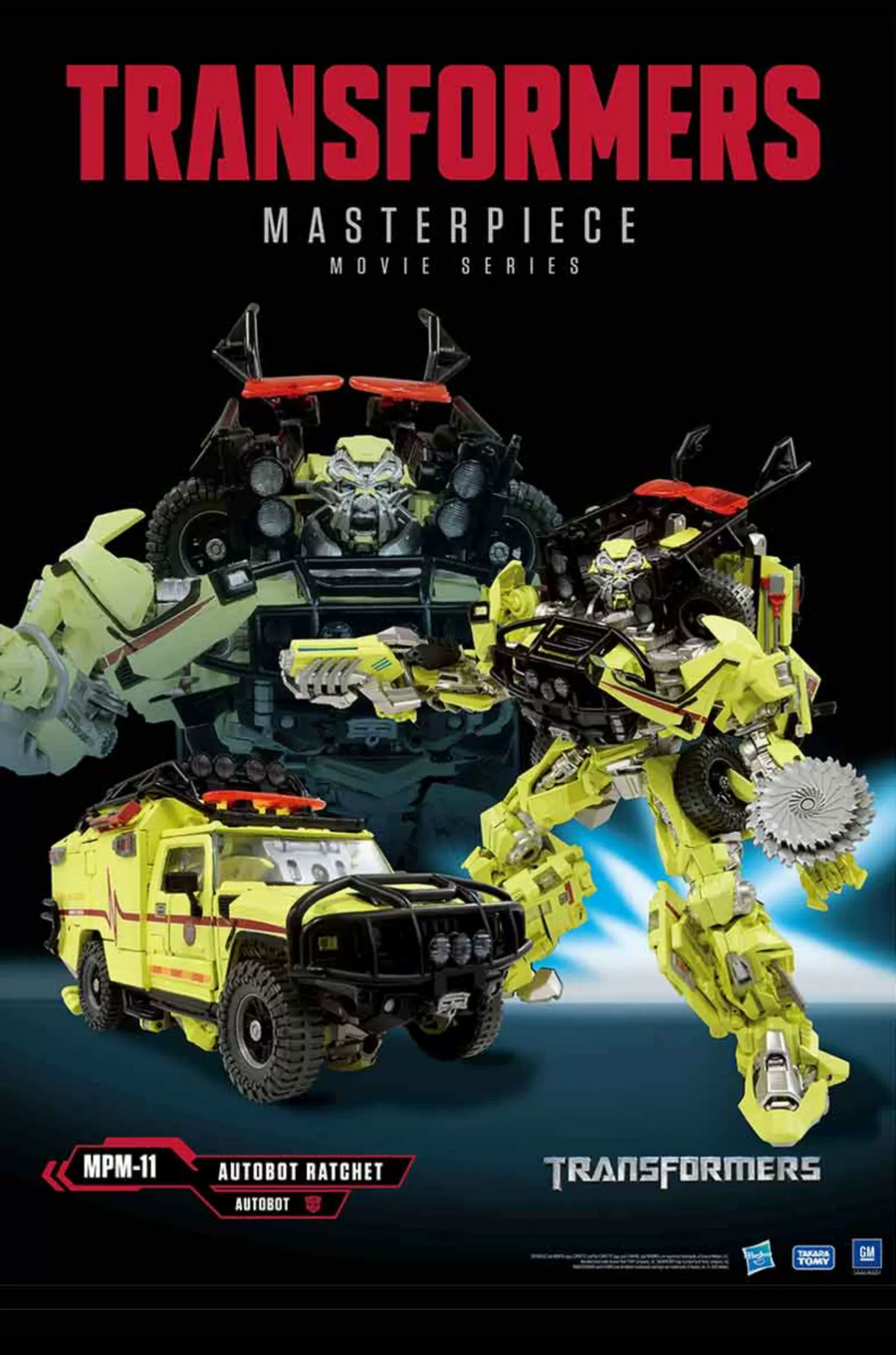 Masterpiece Movie Series - MPM-11 Ratchet