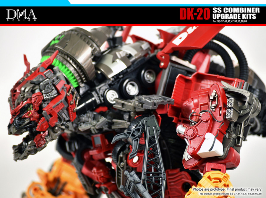 DNA Design - DK-20 Studio Series Combiner Devastator Upgrade Kit