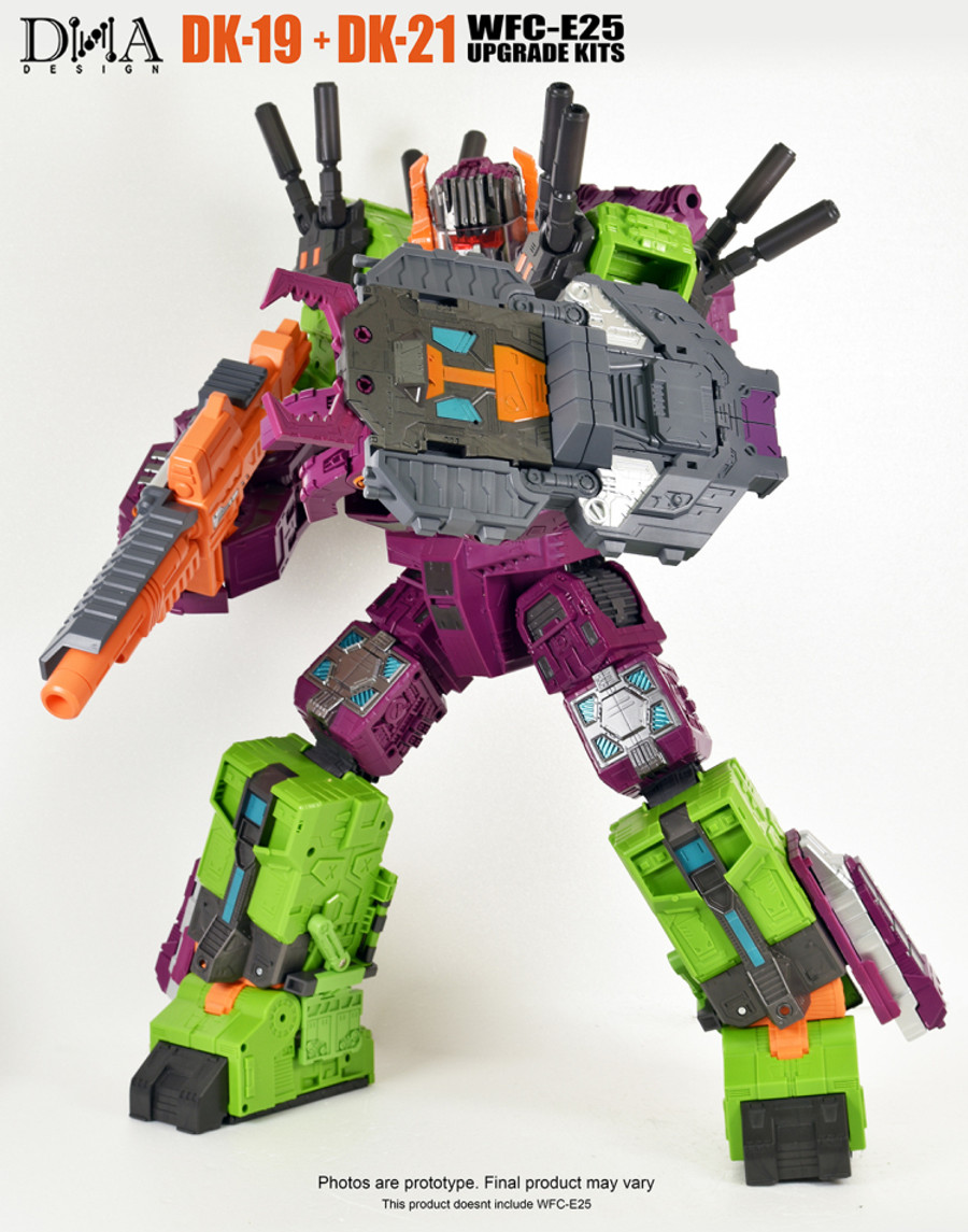 DNA Design - DK-19 WFC Earthrise Titan Scorponok Upgrade Kit #1