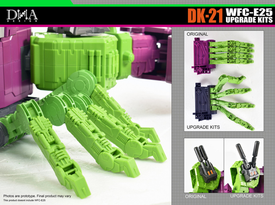 DNA Design - DK-21 WFC Earthrise Titan Scorponok Upgrade Kit #2