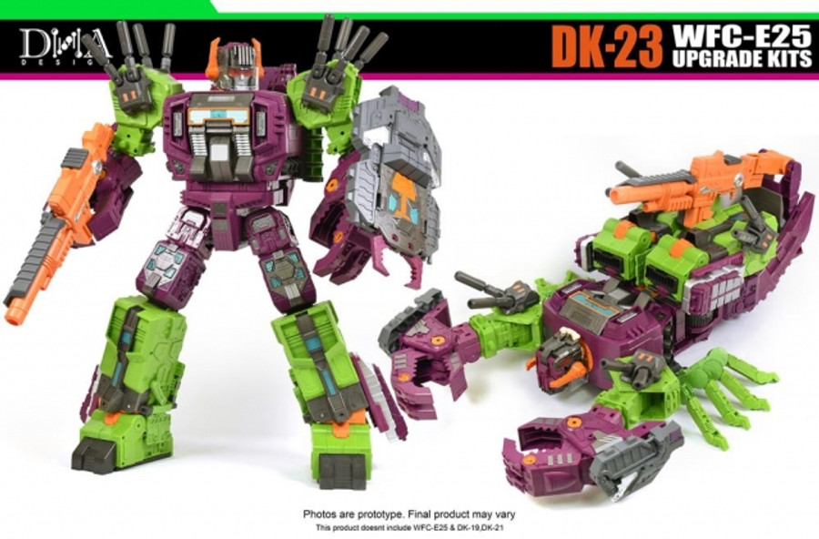 DNA Design - DK-23 WFC Titan Scorponok Accessory Upgrade Kit