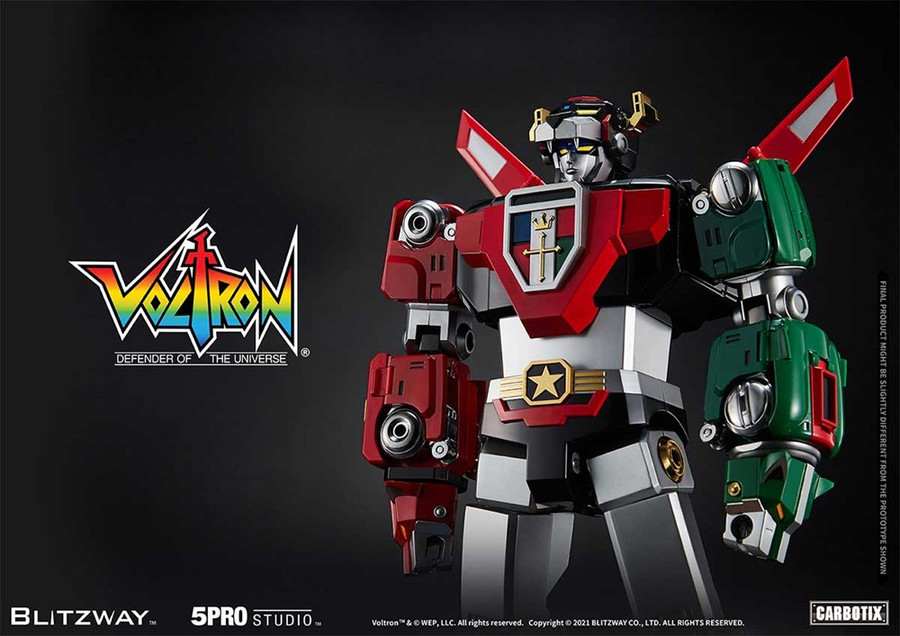 Blitzway - 5PRO Studio Carbotix Series: Voltron Defender of the Universe