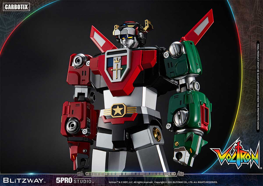 Blitzway - 5PRO Studio Carbotix Series: Voltron Defender of the Universe