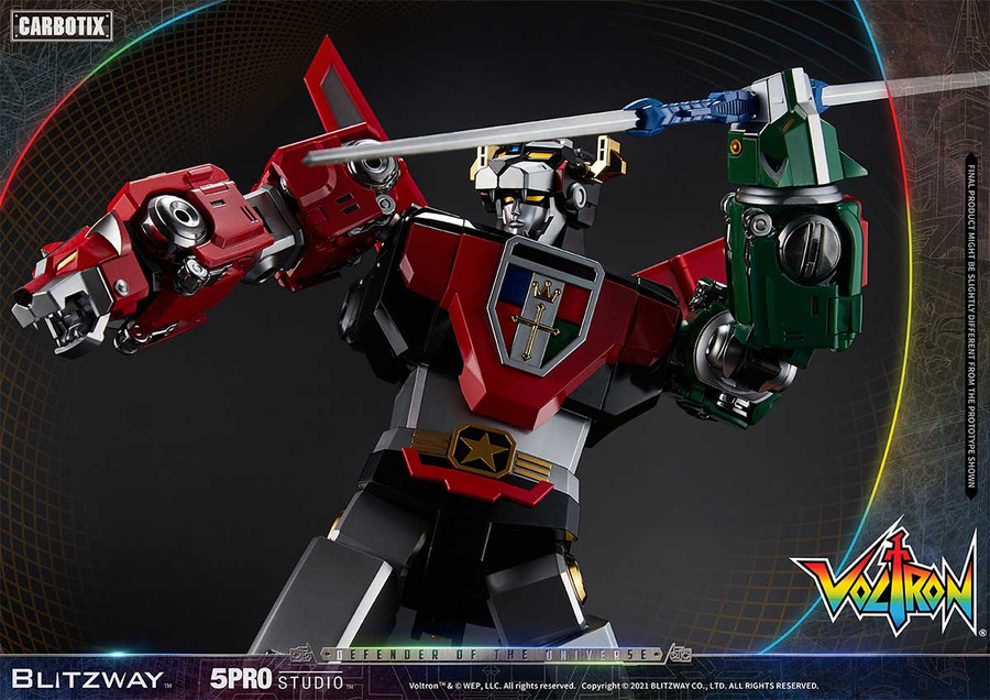 Blitzway - 5PRO Studio Carbotix Series: Voltron Defender of the Universe