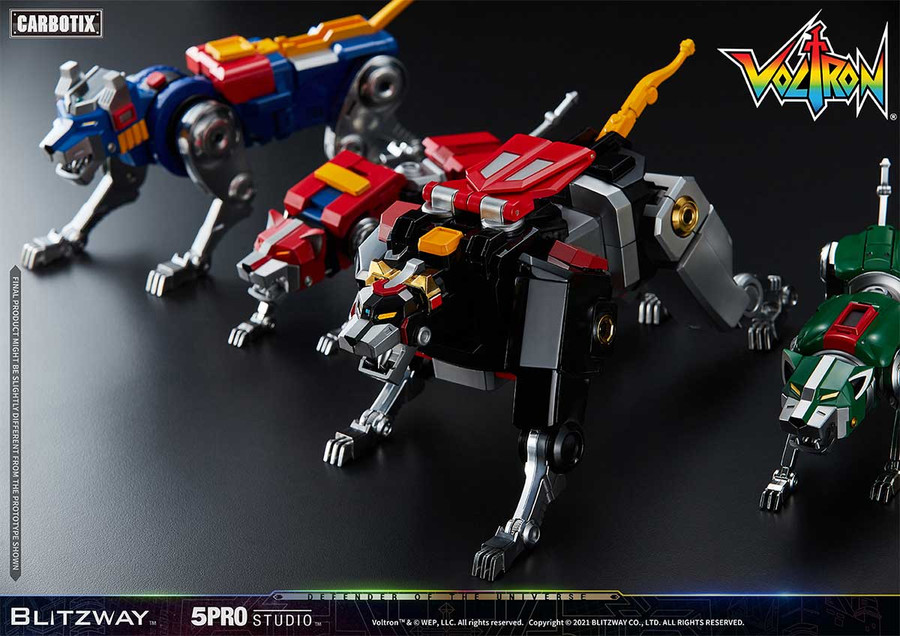 Blitzway - 5PRO Studio Carbotix Series: Voltron Defender of the Universe