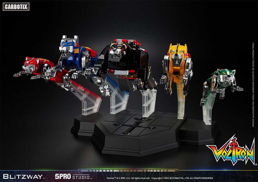 Blitzway - 5PRO Studio Carbotix Series: Voltron Defender of the Universe