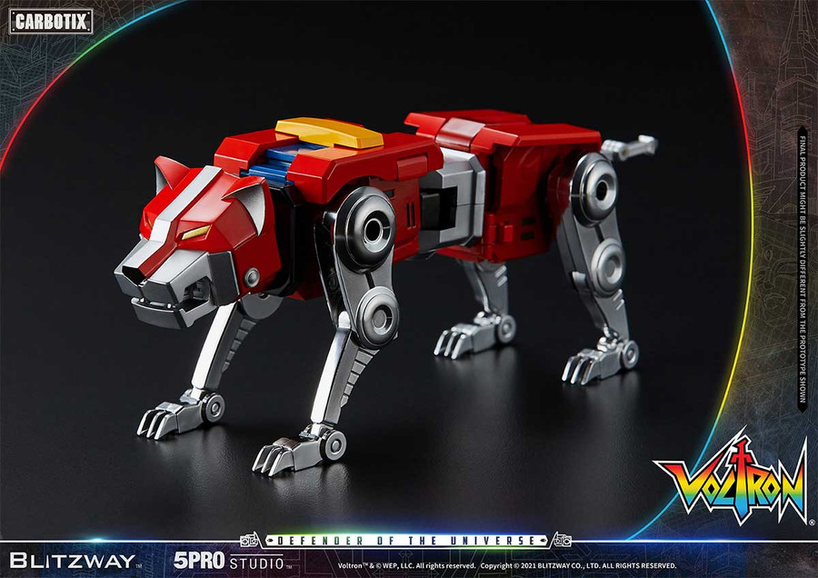 Blitzway - 5PRO Studio Carbotix Series: Voltron Defender of the Universe