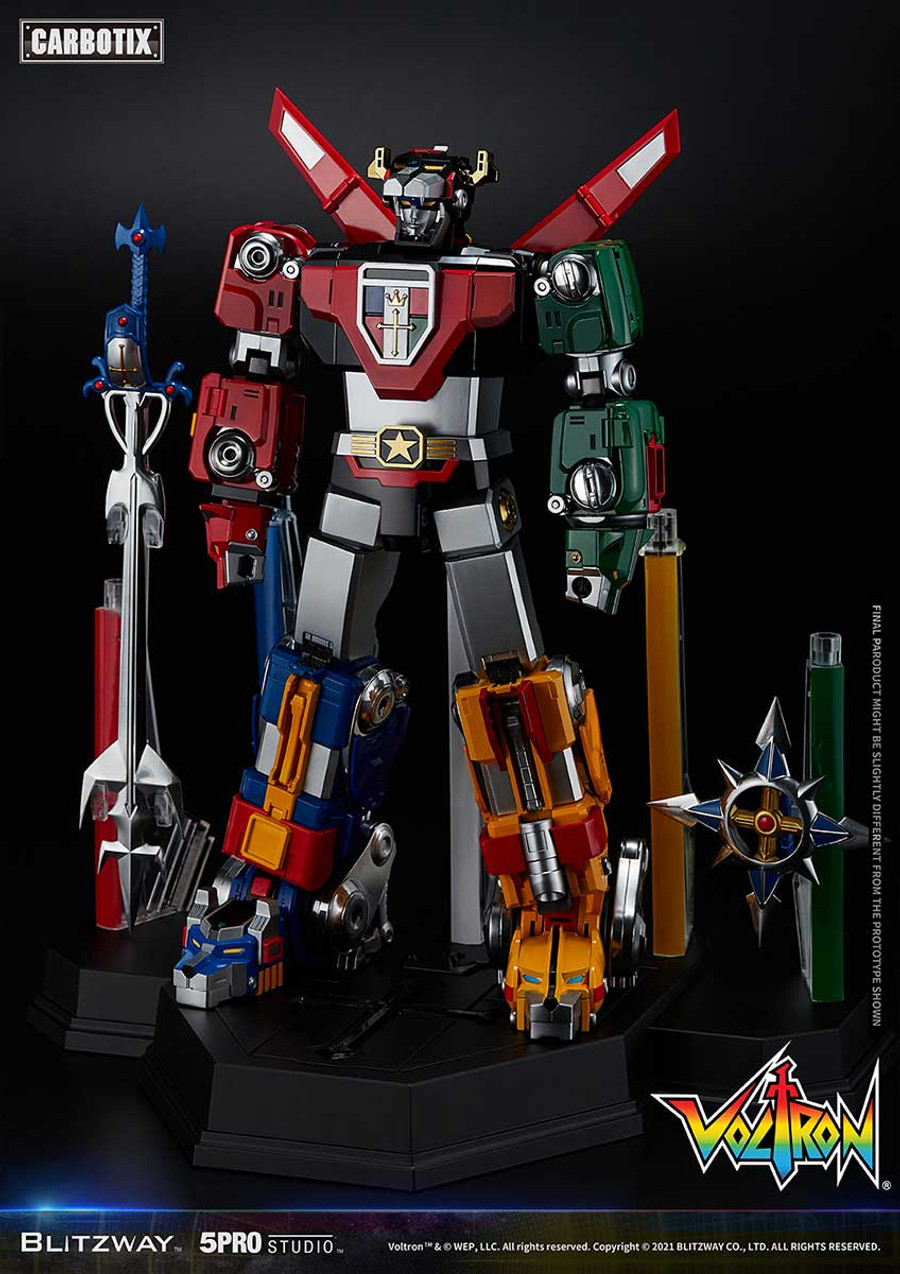 Blitzway - 5PRO Studio Carbotix Series: Voltron Defender of the Universe