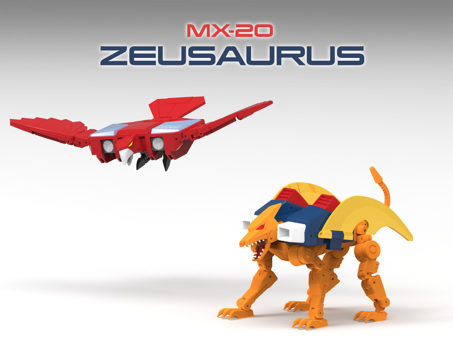 X-Transbots - MX-20 - Zeusaurus