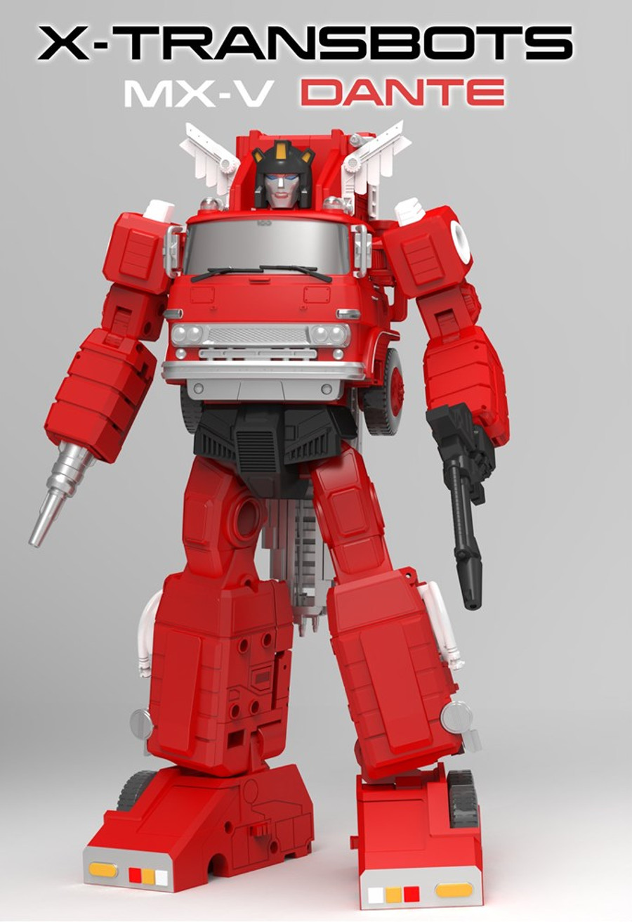 X-Transbots - MX-V - Dante