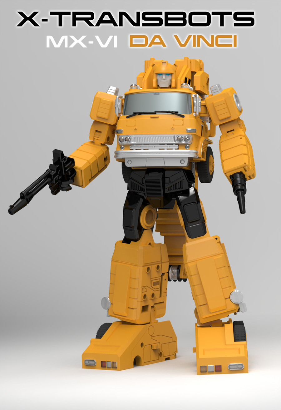 X-Transbots - MX-VI: Da Vinci