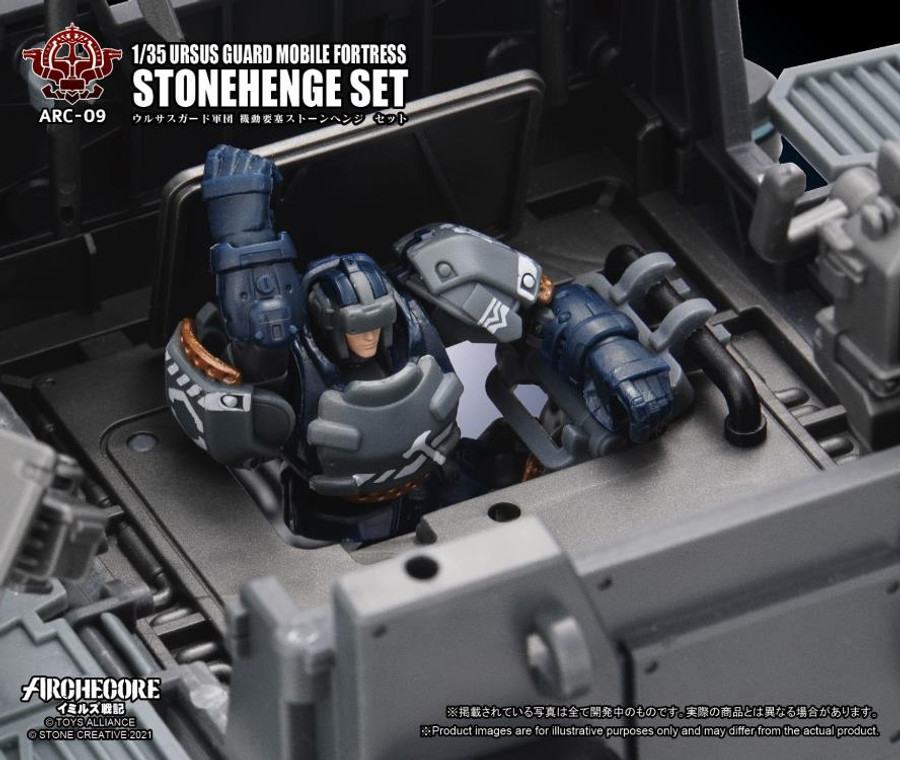 Toys Alliance - Archecore: ARC-09 Ursus Guard Mobile Fortress Stonehenge Set