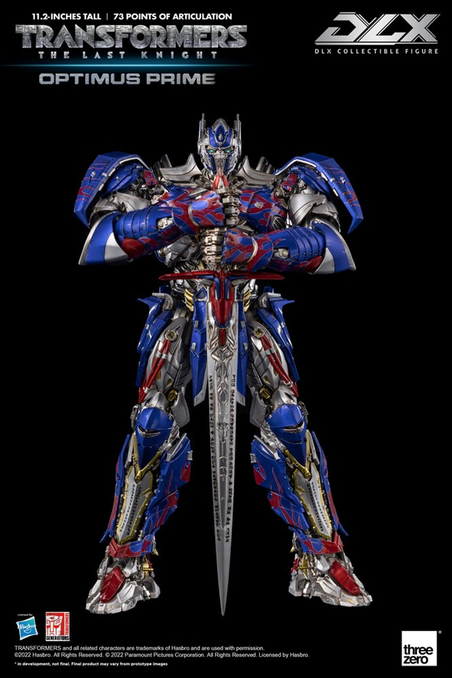 Threezero - Transformers: The Last Knight – DLX Optimus Prime