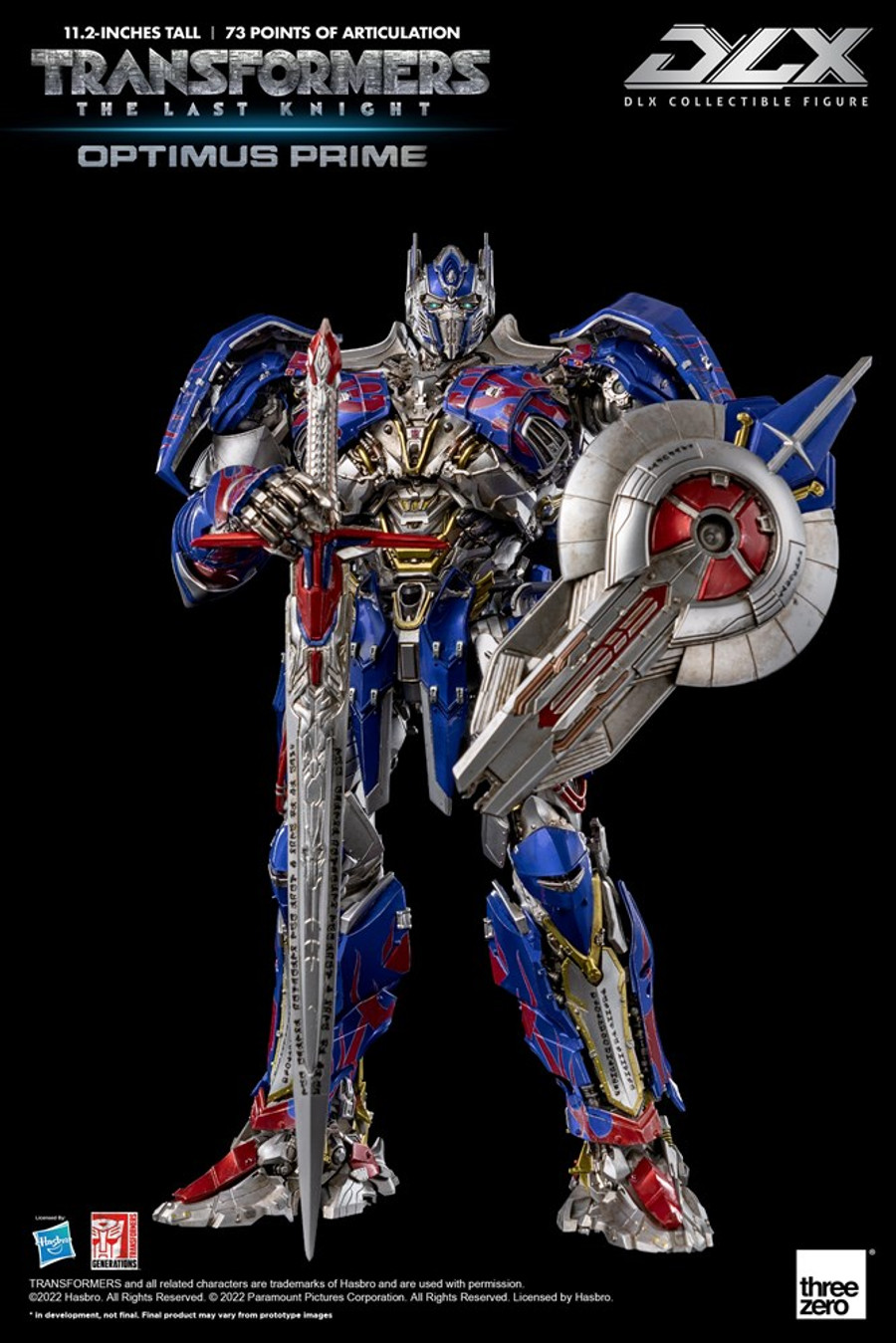 Threezero - Transformers: The Last Knight – DLX Optimus Prime