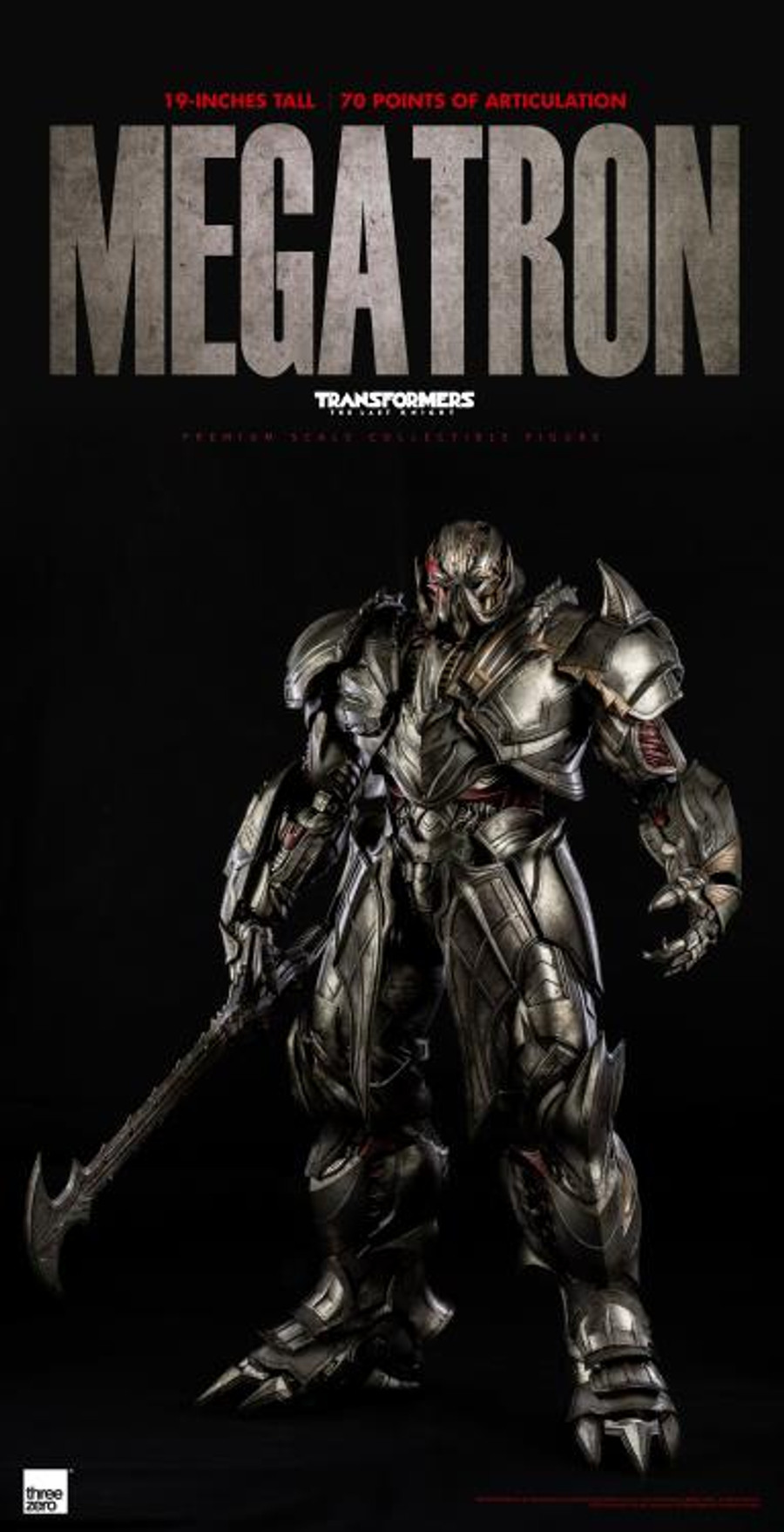 Threezero - Transformers The Last Knight Movie: Premium Megatron (Deluxe)
