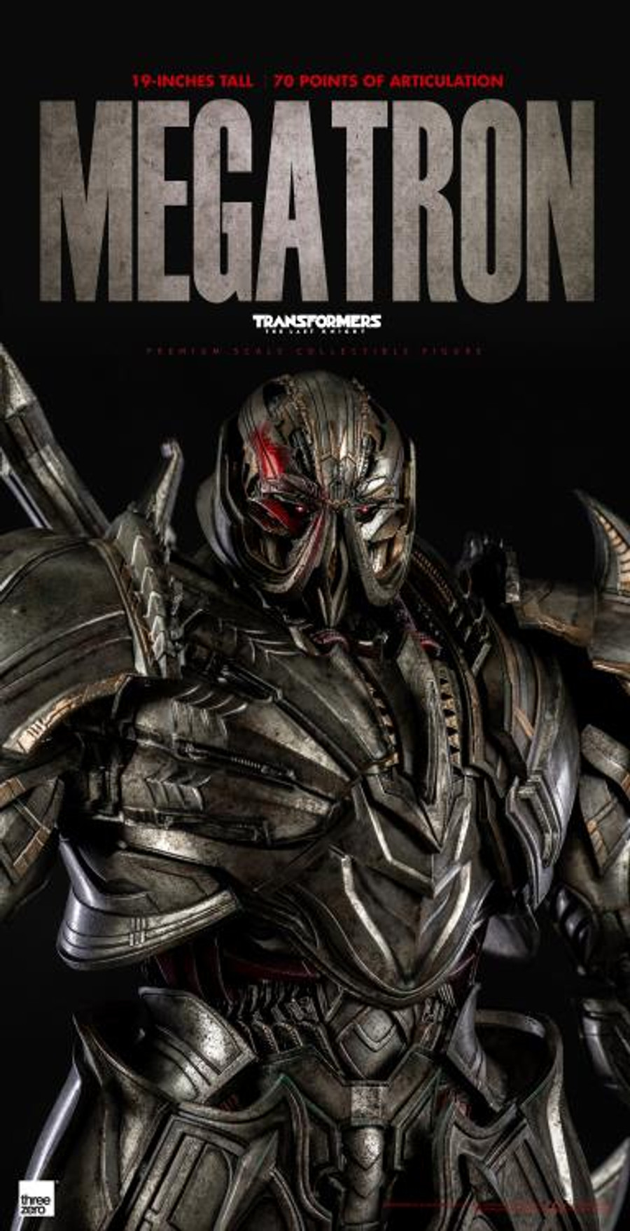 Threezero - Transformers The Last Knight Movie: Premium Megatron (Deluxe)