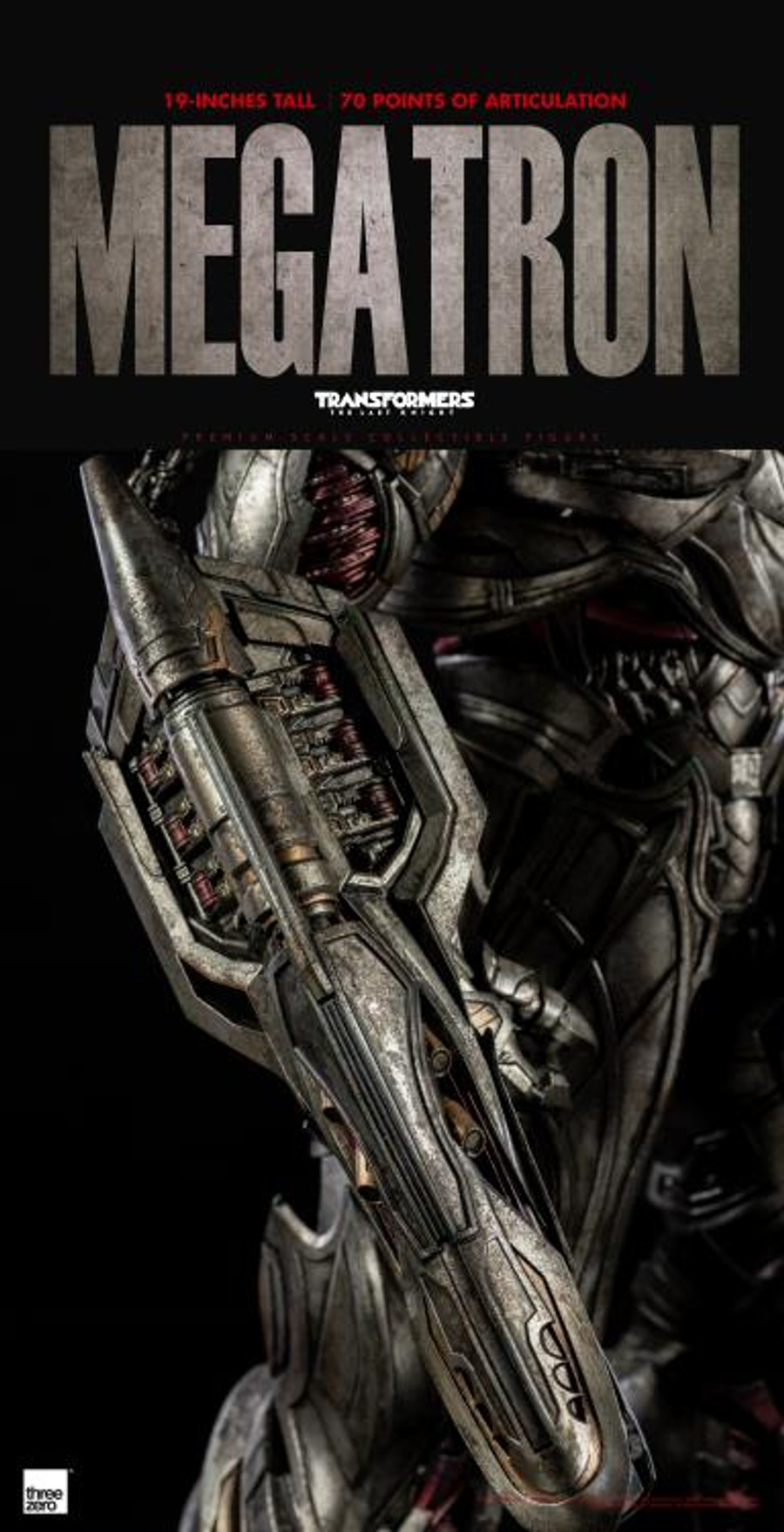 Threezero - Transformers The Last Knight Movie: Premium Megatron (Deluxe)