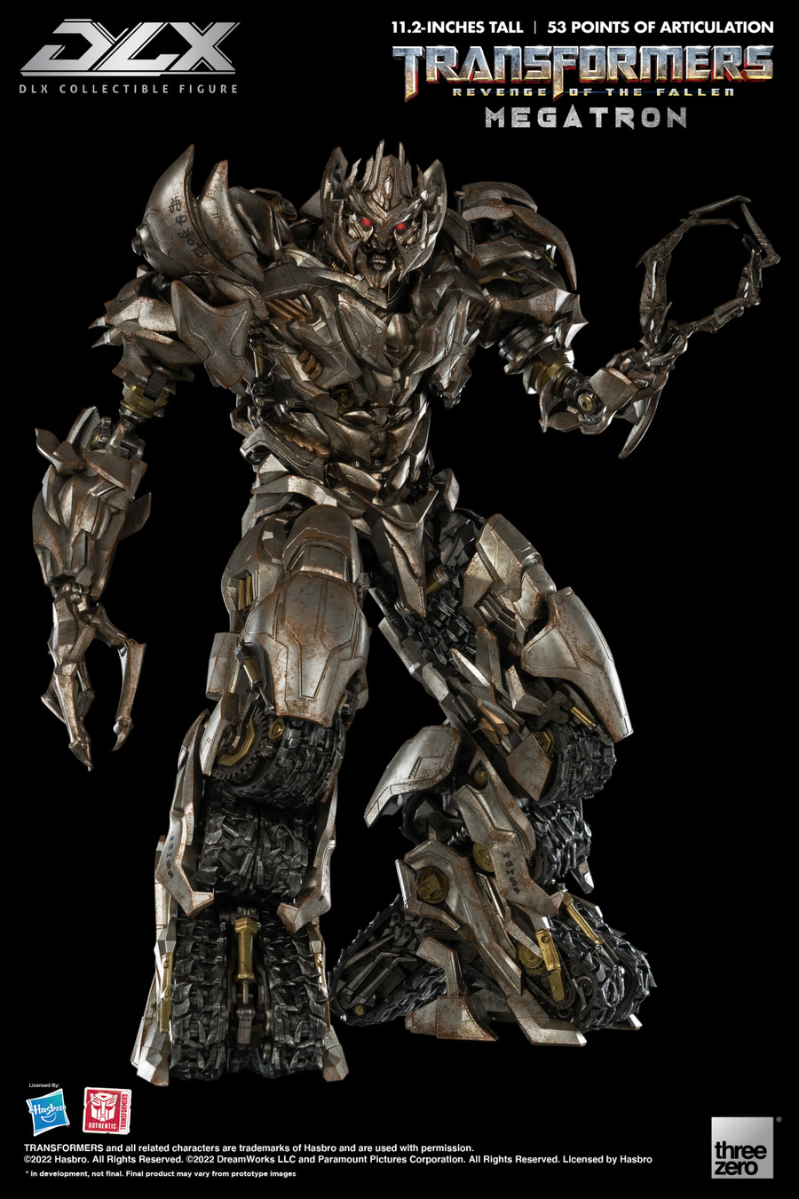 Threezero - Transformers: Revenge of the Fallen - DLX Megatron