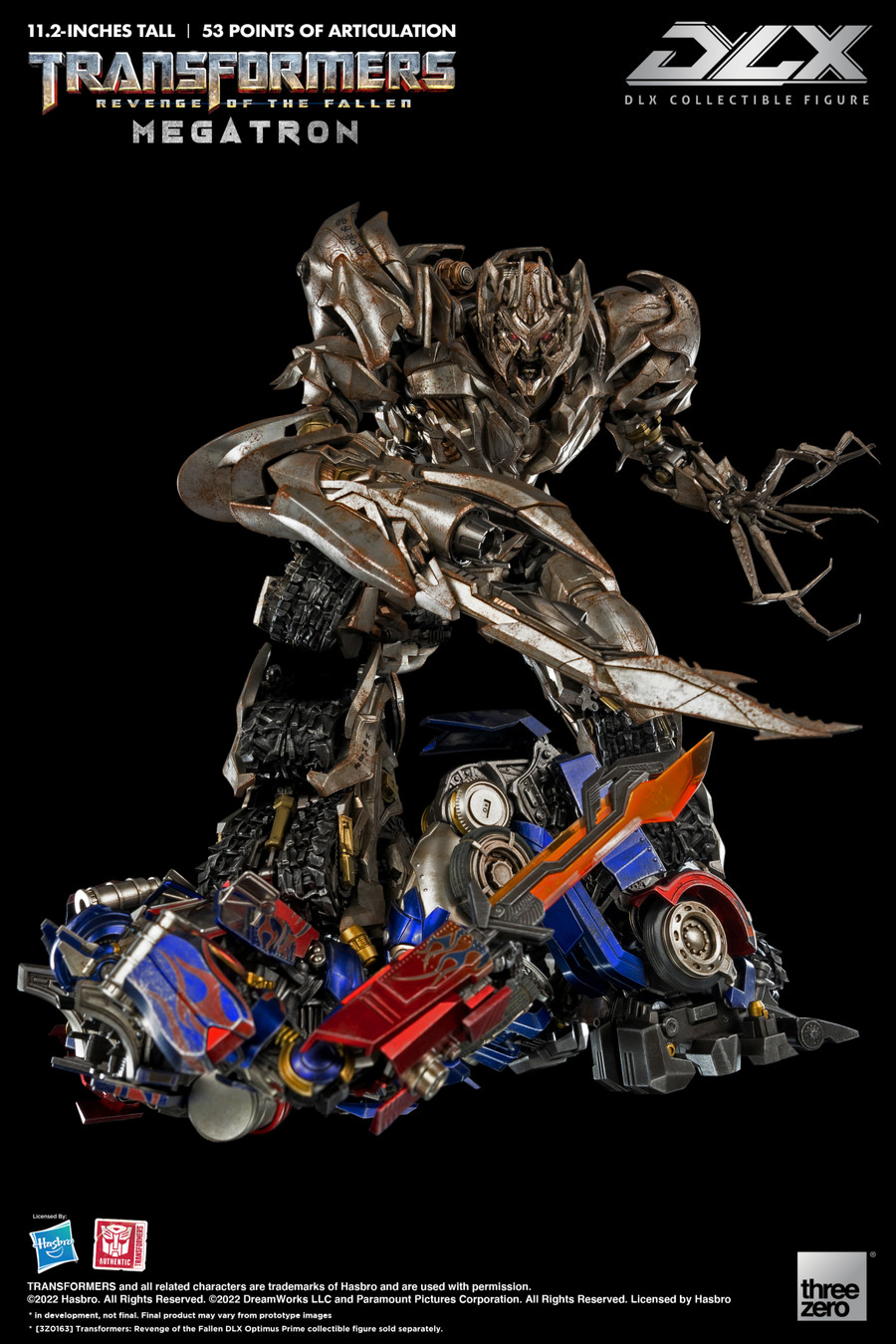 Threezero - Transformers: Revenge of the Fallen - DLX Megatron
