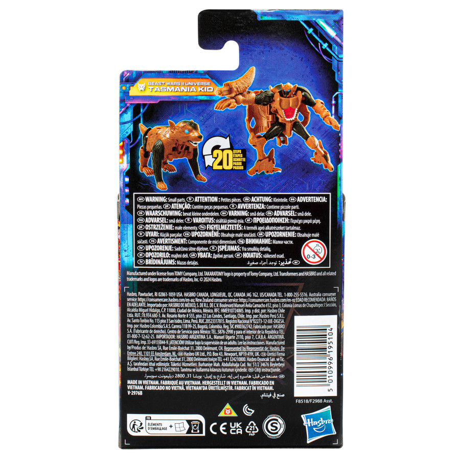 Transformers Generations - Legacy United - Core Class Beast Wars II Universe Tasmania Kid