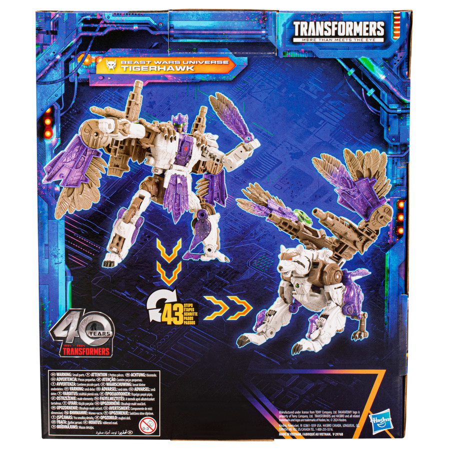 Transformers Generations - Legacy United - Leader Class Beast Wars Universe Tigerhawk