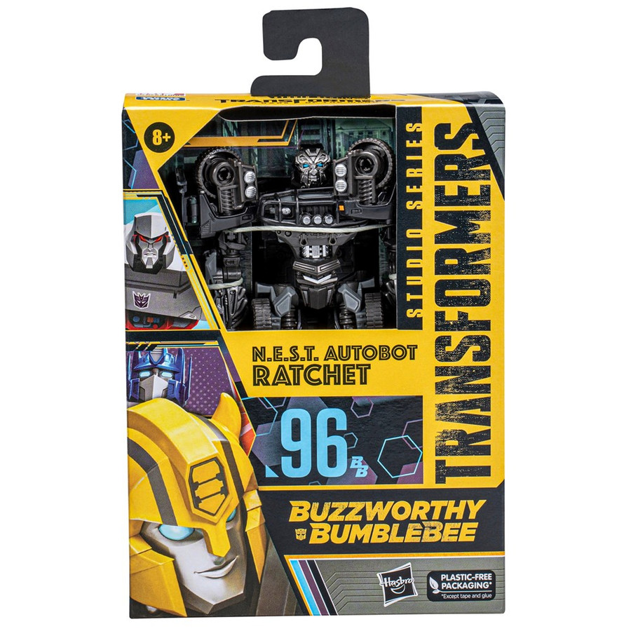 Transformers Generations Studio Series: Buzzworthy Bumblebee - Deluxe N.E.S.T. Autobot Ratchet 96