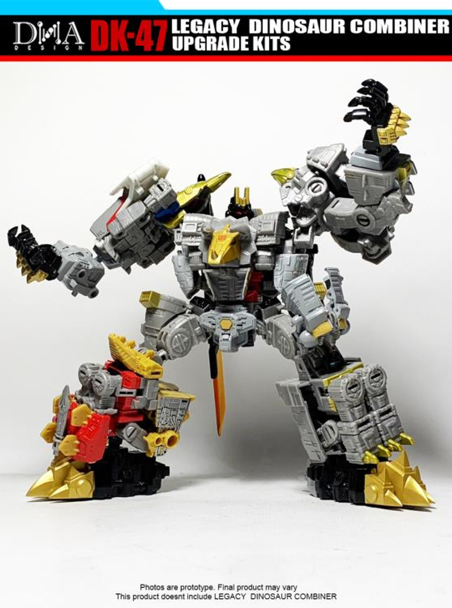 DNA Design - DK-47 Legacy Dinosaur Combiner Upgrade Kit