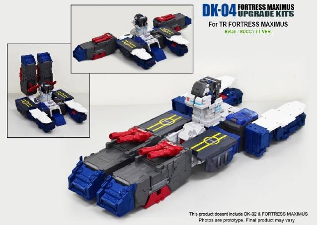 DNA Design DK-04 Fortress Maximus Upgrade Kit