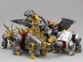 Zeta (ToyWorld) - Metallic Dino Combiner Set of 5