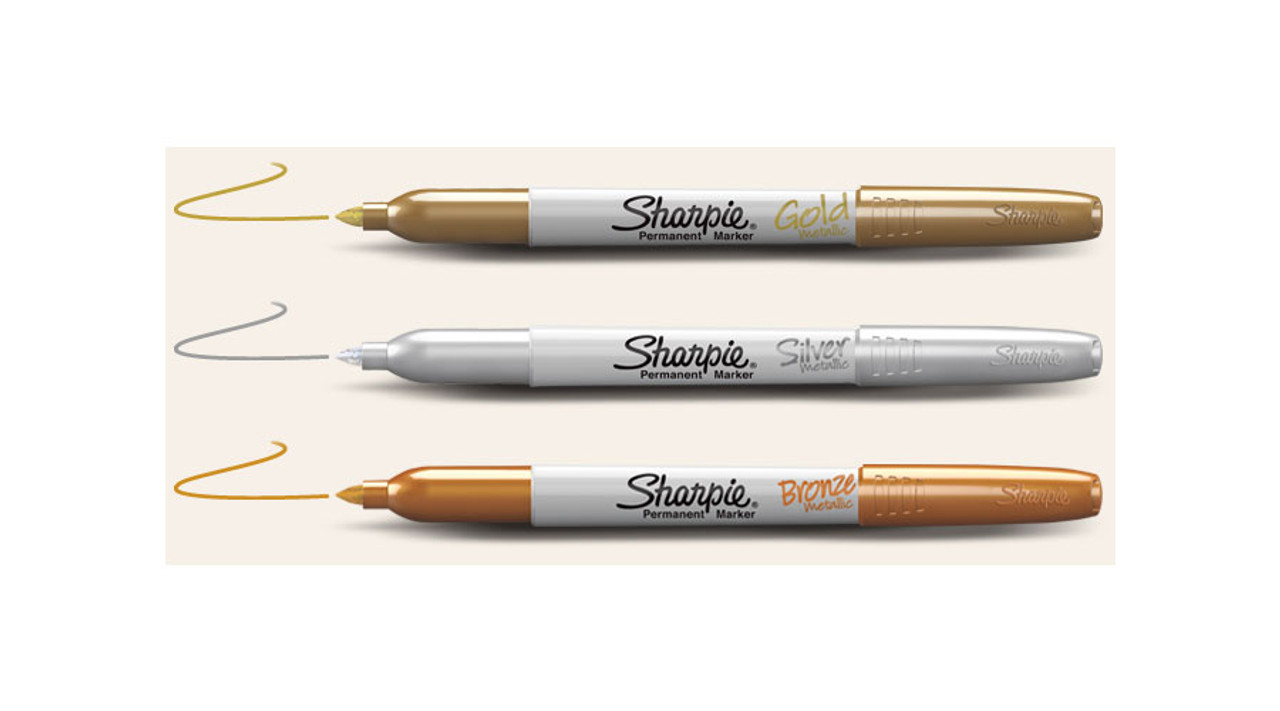 Sharpie Metallic Fine Point Permanent Markers