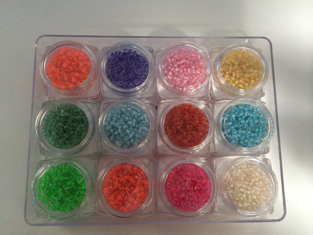 Kit 12 Boxes Glass Seed Beads - Crafts Plus