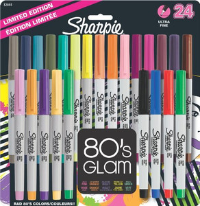 Coloured Sharpie Ultra FIne Point Permanent Markers (24 Pack) Coloured Sharpie Ultra FIne Point Permanent Markers (24 Pack)