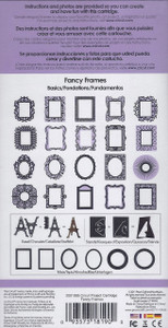 Fancy frames Cricut Cartridge - frame styles Fancy frames Cricut Cartridge - frame styles
