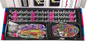 Deluxe Combo Loom Set inside box view Deluxe Combo Loom Set inside box view