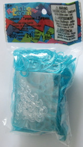 Rainbow Loom Elastics Turquoise Rainbow Loom Elastics Turquoise