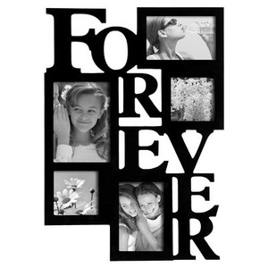 Black Wood Wall Hanging Collage Photo Picture Frame Black Wood Wall Hanging Collage Photo Picture Frame