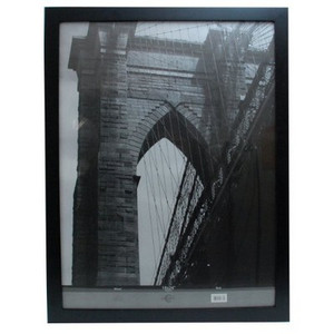 Capri Solid Wood 18-Inch by 24-Inch Langford Poster Picture Frame - Black Capri Solid Wood 18-Inch by 24-Inch Langford Poster Picture Frame - Black