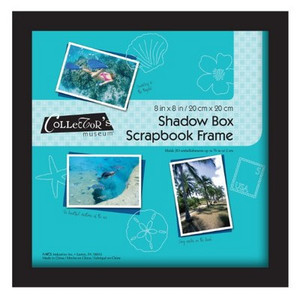 MCS Scrapbook Shadowbox, 8 by 8-Inch, Black MCS Scrapbook Shadowbox, 8 by 8-Inch, Black