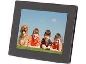 Aluratek ADMPF108F 8" 800 x 600 Digital Photo Frame with 512MB Built-in Memory Aluratek ADMPF108F 8" 800 x 600 Digital Photo Frame with 512MB Built-in Memory